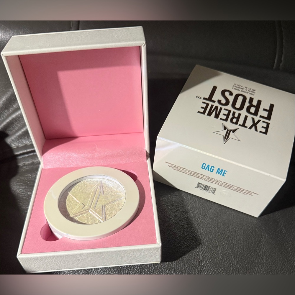 Gag Me Jeffree Star Extreme Frost Highlighter Pearl Blue Reflects. RARE! NIB!! - Picture 14 of 16